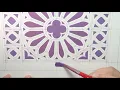 Rose Window Time-lapse Gothic Architecture Drawing