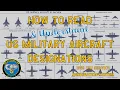 How to Read Understand US Military Aircraft Designations 1962 Tri-Service Designation System