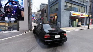 BMW M5 E39 - Forza Horizon 6 | Steering wheel gameplay