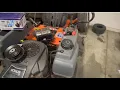 Husqvarna 0-turn PTO clutch no click no start deck won t turn on problem solved