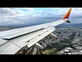 4K Full Flight Southwest Airlines Boeing 737MAX8 Tucson AZ - San Diego CA TUS-SAN N8960L