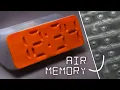 Air Powered Segment Display 3D Printed Microfluidic RAM