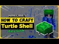How To Craft Turtle Shell in Minecraft Quick Easy Guide