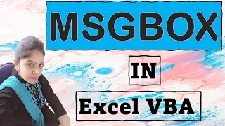 MsgBox in VBA VBA Msgbox VBA Tutorial