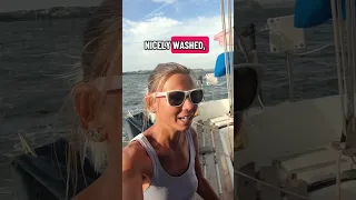 Living on the boat is exciting! 🤩⛵️ #liveaboard #boatlife #sailing #freedom