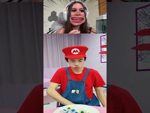 ONLY MOM CAN MAKE LITTLE MARIO HAPPY! 👩‍👦🍄 #shorts IB @SuperMario-666
