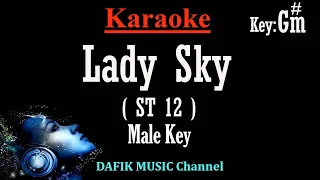 Download Lady Sky (Karaoke) ST 12 Nada Pria/ Cowok/ Male key G#m MP3