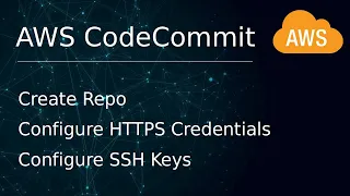 AWS 14 Set up your first AWS CodeCommit Repository