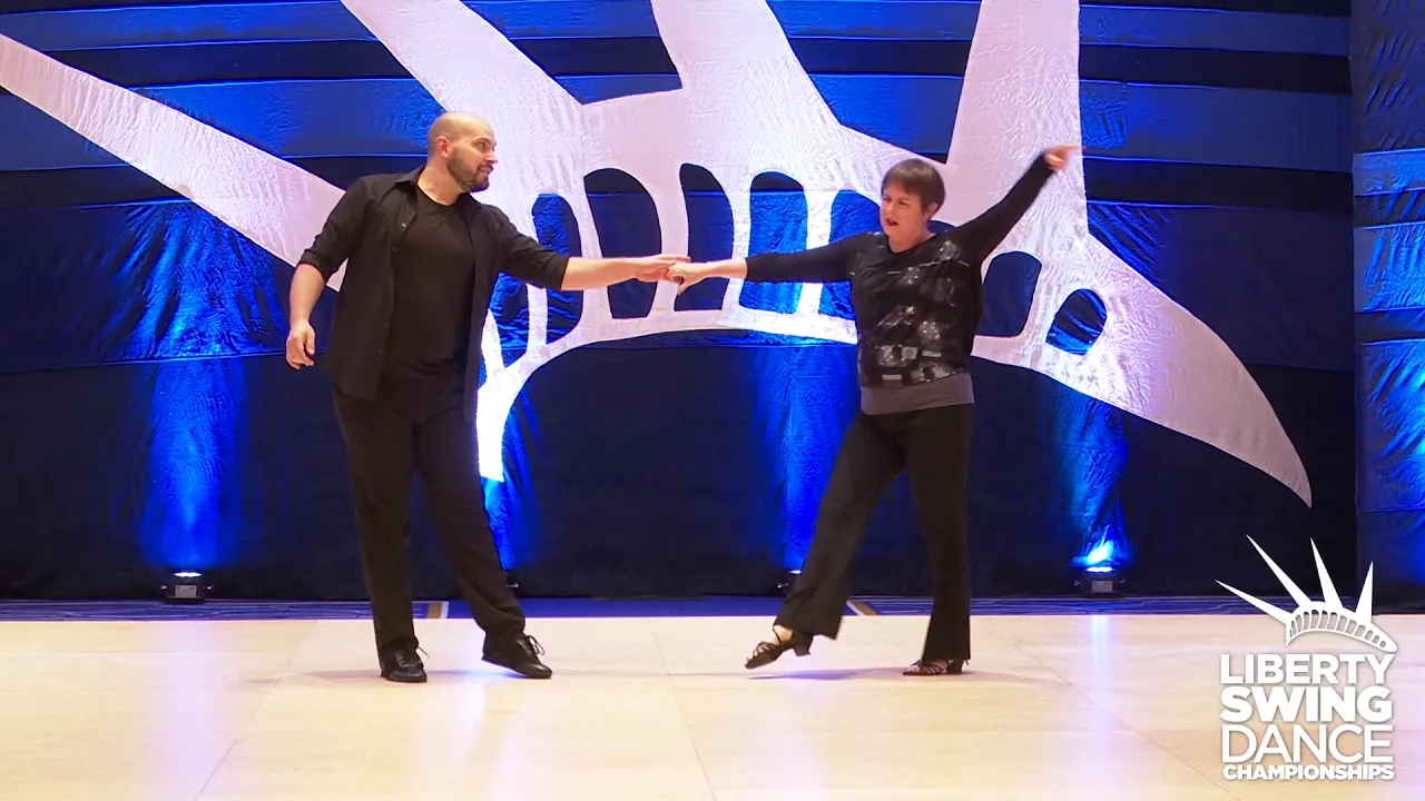 Liberty Swing 2019 Pro Am Routine Follower Kristy Brehm with Marcus Sterling