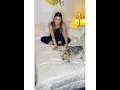 Sleep Beyond Bedding Review by Hollywood actress Lindsey Shaw IG ladymshawsters