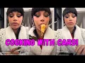 Download Lagu “Cooking With Cardi” Cardi B Eating Noodles \u0026 Ice on Live, Album Signing \u0026 Pop Up Announcement