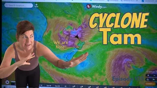 SURVIVING a Cyclone Aboard Our Catamaran