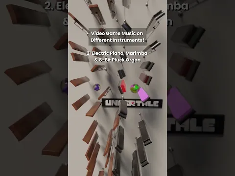 Video Game Music on Different Instruments!! #satisfying #music