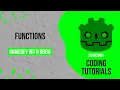 Functions GDScript Tutorial GameDev with Drew