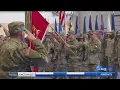 Fort Riley welcomes battalion with patching ceremony
