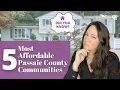 5 Most Affordable Passaic County NJ Communities
