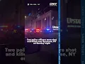 Two police officers shot and killed near Syracuse New York