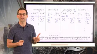N-Gen Math 7 Unit 6 Lesson 9 An Interesting Property of Inequalities