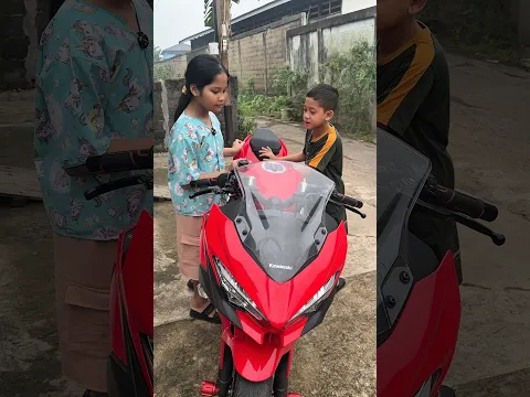 Aik dan kak Mela marah motornya dipegang #dramasedih #kisahsedih #ceritasedih #drama #trending