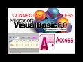 How to connect vb6 and ms access database CONNECT VB6 TO MS ACCESS FROM VB6 CODE