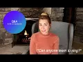 Q A with Elizabeth Zharoff Whistle Register Why almost Everyone Can Sing and more