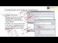 Data Mining Feature Selection Using WEKA