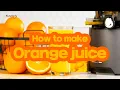Lagu Kuvings Whole Slow Juicer guide - How to make orange juice
