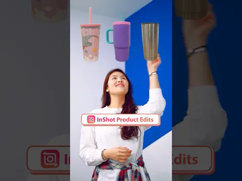 Create this product swipe effect in InShot✨Try it with your own products! #inshot #reelstrend