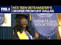 18-year-old gets master s degree from UNT Dallas