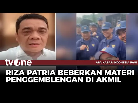 Kata Riza Patria Usai Penggemblengan Menteri di Akmil Magelang