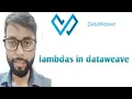 lambdas in DataWeave 2 0 mule 4