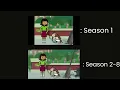 Lagu WordGirl Theme Song Season 1 and Season 2 Comparison