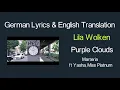 Marteria, Yasha, Miss Platnum - Lila Wolken Lyrics English and German - English Lyrics Translation