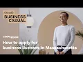 How to apply for business licenses in Massachusetts
