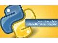 Python 3 Egitim Seti - Ders 2 Linux Icin Python Kurulumu Ubuntu