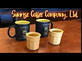 Tasting the Peninsula Sunrise Coffee