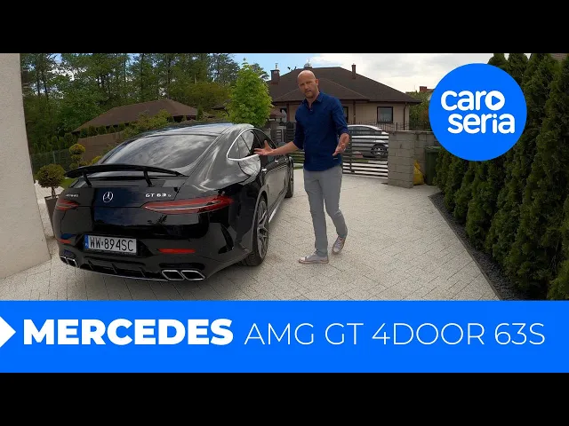 Mercedes AMG GT 4door 63S, rodzinne auto przez które się rozwiedziesz (TEST PL) | CaroSeria
