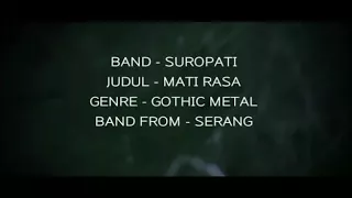 suropati mati rasa modern gothic metal 