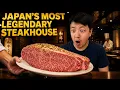 I Tried Tokyo s MOST LEGENDARY Steakhouse BEST STEAK in JAPAN