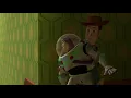 Toy story Woody wakes up Scud