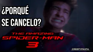 the real reason why the amazing spider man 3 was cancelled creepypasta
