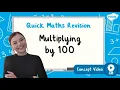 How Do You Multiply by 100 KS2 Maths Concept for Kids