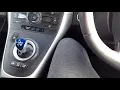 How to put a toyota auris prius hybrid car into neutral