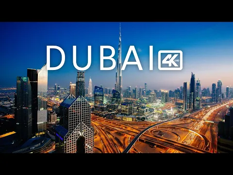 Incredible 4k Drone Footage of Dubai Skyline