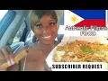 AMERICA GIRL TRYING POPULAR AUTHENTIC FILIPINO FOOD FOR THE 1ST TIME