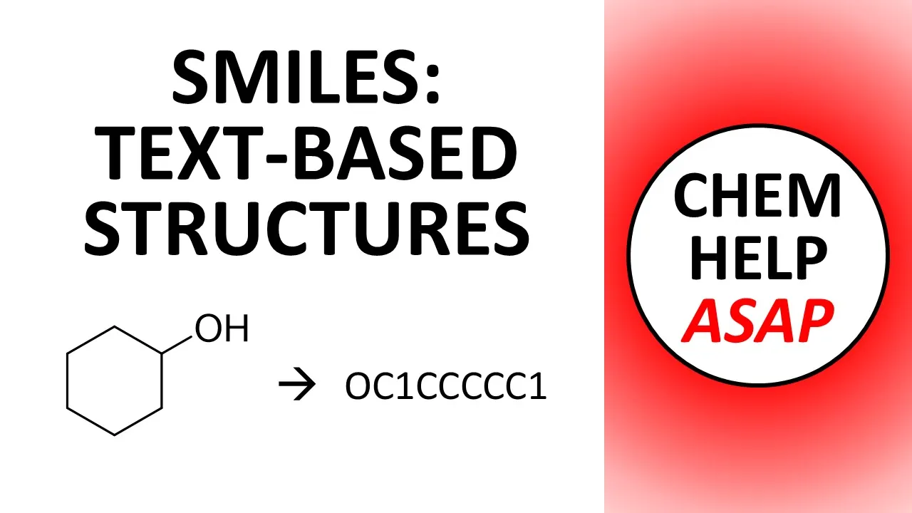 SMILES - simplified molecular input line entry system