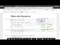 Python Sets