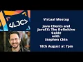 Java Clients and JavaFX The Definitive Guide with Stephen Chin