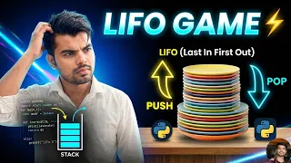 Stack Data Structure in Python Introduction to Stack LIFO Easy Explanation