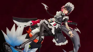 Painting Ellen Joe from Zenless Zone Zero 3D Printed Garage Kit